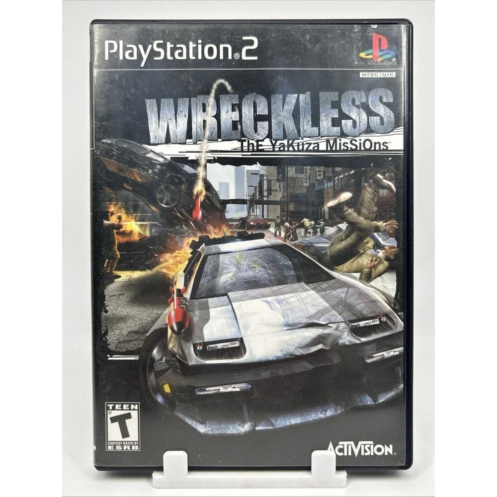 Wreckless: The Yakuza Missions – PlayStation 2 PS2 Tested Working Fast Sipping